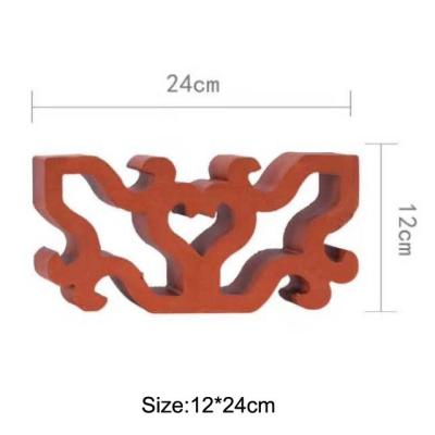 China Chinese Garden Decorative Terracotta Bricks Glossy Handmade Wall Terracotta Tiles for sale