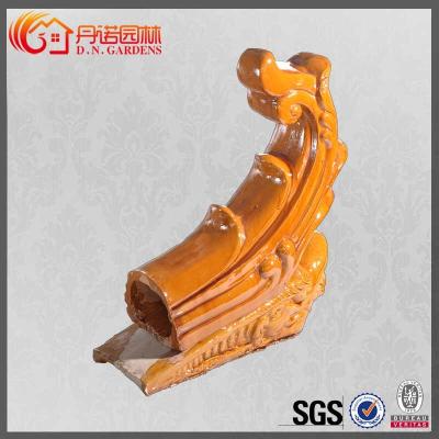 China Classical Chinese Roof Ornaments Garden Gazebo Tile Figures Buddhism for sale