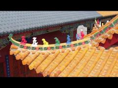 Chinese Traditional Roof Tiles for Courtyard Temple Roof Repair Application