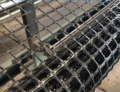 Китай 65x65mm PP прессовали двухосная сетка 30/30kn подпорной стенки Geogrid стеклоткани продается