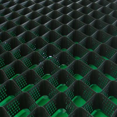 Cina Protezione da pendenza in HDPE Griglia di terra Honeycomb Geocell ad alta resistenza 150mm Hdpe Geocell in vendita