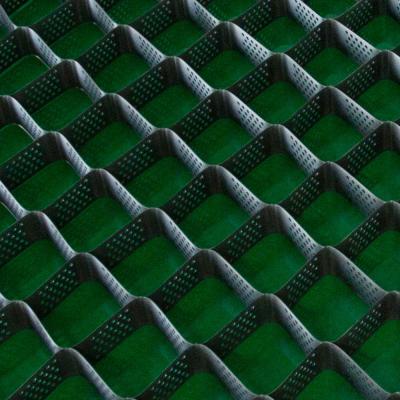 Chine Salure par ultrasons de géocellés de gravier de la grille du sol de la pente et de la construction routière Hdpe géocellé Nanufacturer à vendre