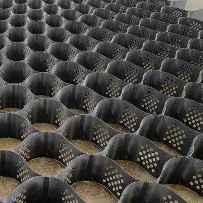 Κίνα Επαγγελματική κατασκευή HDPE Geocell Gravel Grid Products Χρήση για έργα οδικών και δρόμων πρόσβασης προς πώληση