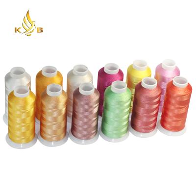 China 120d/2 Viscous Rayon Shrinkage Stocking Reflective Embroidery Thread Embroidery Thread for sale