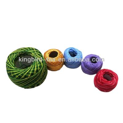 China Mercerized Sustainable Porcelain Crochet Cotton Yarn for sale