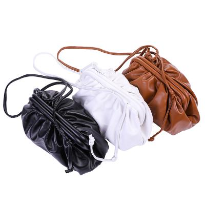 China Pearl Solid Color Elegant Cross - Body Bags For Women 2020 Female Party Handbags Small Clutch And Purses Lady Shoulder Bag for sale