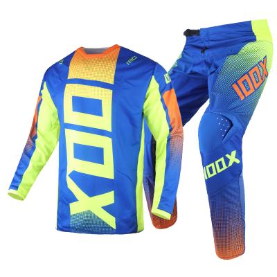 China 2021 IOQX Arrival MX 180 Oktiv Tank Top Pants Anti-UV Motocross Motorcycle Suit Mountain Bicycle Racing Gear Set Men for sale