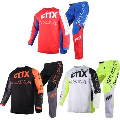 China OEM 180 OBLIQUE Anti-UV Tank Top OBLIQUE Motocross Scooter Combo Dirt Bike Racing BMX Enduro MTB CAD Gear Kit Inclined Suit for sale