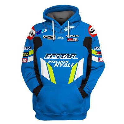 China 3D Printing Moto Gp Hoodie Motorcycle Hoodie Suit Pullover 3D Breathable Outer Packing Moto Hoodie Digital Suit Man for sale