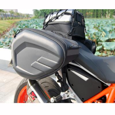 China High Quality Waterproof Motor Tail Luggage Suitcase Saddle Bag Motorcycle Side Helmet Riding Travel Bags Large Capacity for sale