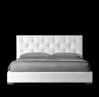 China Sunwe Wholesale Modern Fabric Plywood Modern Design Hotel Bed Full Size Upholstered Headboard for sale