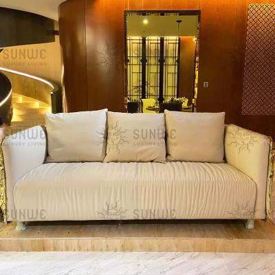 China Modular Factory Supplying Wholesale Home Furniture Art Living Room Furniture Light Luxury Sofa Sets Villa Price for sale