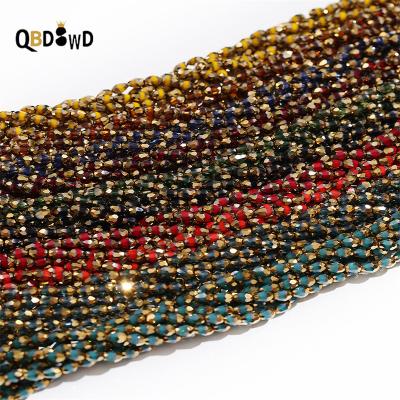 China Crystal New 4*6mm Crystal Beads Seed Beads Water drop stained glass beads for DIY jewelry making for sale