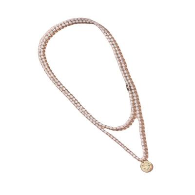 China Fashion Multifunctional Bead Necklace Durable Rope Chain Necklace for sale