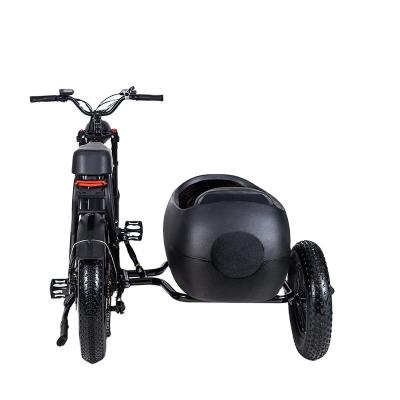 China JYL 6061 Aluminum Alloy China Folding E-bicycles Three Wheel Aluminous Alloy Electric Bike for sale