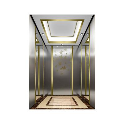 China Modern Wholesale Low Noise Stainless Steel Office Passenger Elevator for sale