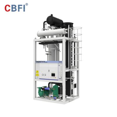 China CBFI-Freon 30 Ton Solid Flat Cut Ends-volledig Automatische de Makermachine van de Ijsbuis Te koop