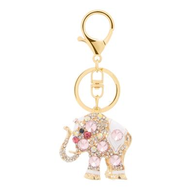 China Hot Selling Popular Popular 3d Elephant Key Chain Gift Key Chain Zinc Alloy Accessories for sale