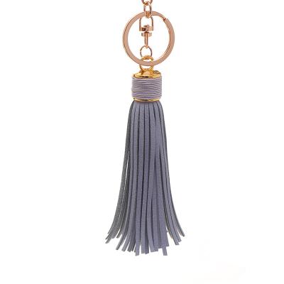 China Product Factory Popular Fashion Long Key Chains Key Chain Bag Tassel Hanging Key Chain for sale