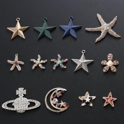 China China Factory Wholesale Popular Gold Pendant Special Design Various Color Starfish for sale