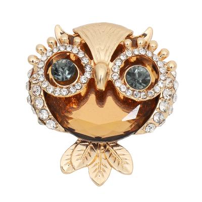 China Shell Beauty Crystal Owl Diamond Mobile Accessories Popular DIY Jewelry Accessories Cartoon Fashion Sticker for sale