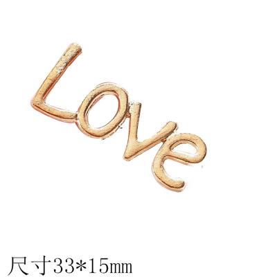 China Popular Super Quality Accessories Excellent Quality LOVE Girl Shape Diamond Charm Accessories for sale