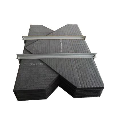 China Operation; metallurgy; Electric power ; Wear Resistance Bimetallic Chute Liner Wear Resistant Cement Plate Made By Chromium Carbide Liner for sale