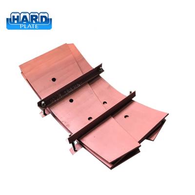 China Metallurgy Chrome Coated Carbide Bimetallic Hard Surfacing Wear Coatings Plate For Loader Bucket for sale