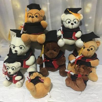 China 15-35 Years Factory Graduation Gift Custom Doctor Teddy Bear Plush Toy Teddy Bears Doll in Graduation Outfit for sale