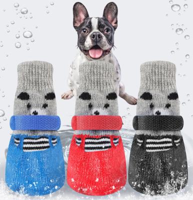 China Funny Funny Little Cats Dogs Puppy Boots Boots Winter Raincoat Dog Shoes Shoes for sale