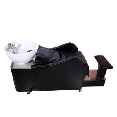 China Unique design backwash shampoo unit massage shampoo unit salon shampoo bed super comfortable price for sale