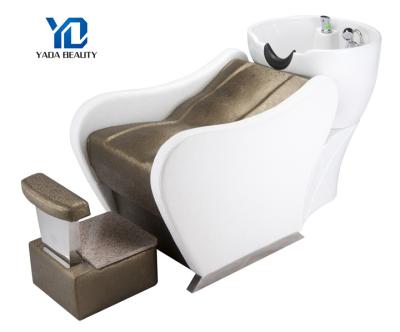 China Good quality factory direct super comfortable salon shampoo chair backwash shampoo unit for sale