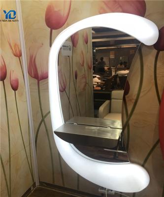 China 2019 durable materials new design salon mirror station with manufacturer price for sale