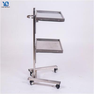 China Super Useful Factory Supply Carts Stainless Steel Beauty Salon Direct Trolley for sale