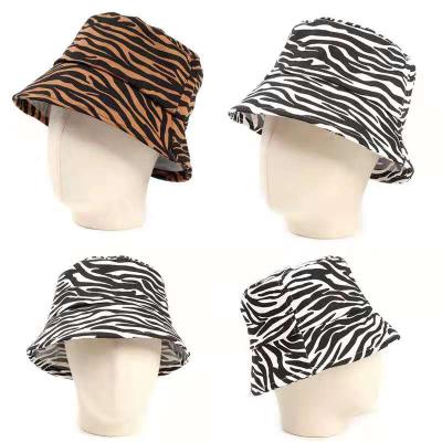 China Wholesale custom fashion trend pattern leopard hat image bucket hat unisex bucket hat for sale