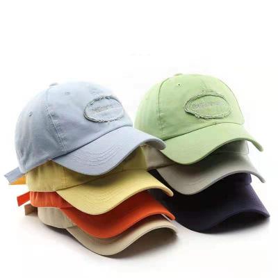 China JOINT manufacturers directly provide customized logos to make solid color 6 panel fashion baseball cap with embroidery for sale