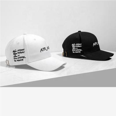 China Customized High Quality JOINT Logo 6 Panel Suede Dad Hat Embroidery Sports Dip Tongue Baseball Cap for sale