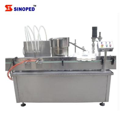 Cina Automatic Pharmacy Production Line Equipment Product Factory Price Automatic Rotary Vial Filling Capping Machine in vendita