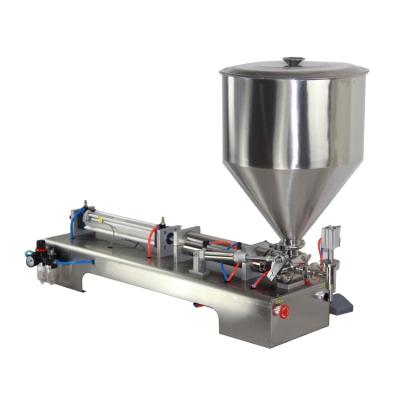 중국 Food 1/2/4 Nozzles Semi Automatic Piston Paste Filler Cosmetic Cream Filling Machine 판매용