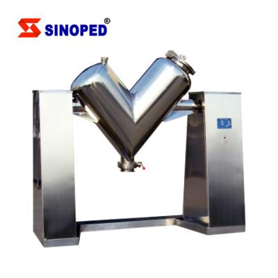 China Powder v-type industrial powder mixer /ribbon mixer/dry powder mixing machine for sale