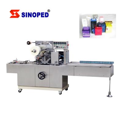 China Automatic Beverage Factory Price Direct Selling Small Perfume Box Bopp Film Cellophane Wrapping Machine for sale