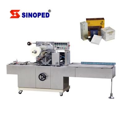 Chine High Quality Automatic Beverage Price Cellophane Wrapping Machine Carton Boxes With Cellophane Film Bopp Film à vendre