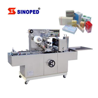 Chine Beverage Hob Wrapping Cellophane Wrapping Machine Box Automatic Bopp Film Cellophane Cosmetic Wrapping Machine à vendre