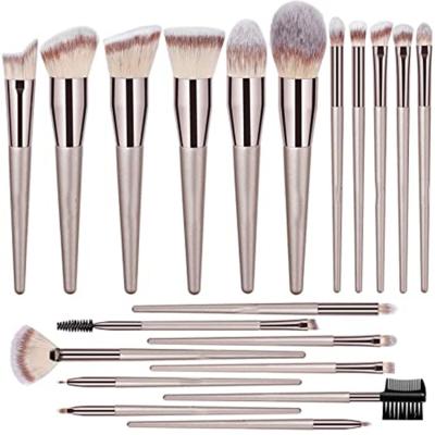 China Angular Blush Amozon Best Selling Makeup Set Brush With Bag 20pcs Consealor Eyeshadow Blending Nasal Brush for sale