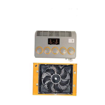 China ABS Technology Cooler Mini DC Production Parking Caravan 24v Air Conditioner Sleeper Air Conditioner 12v for sale