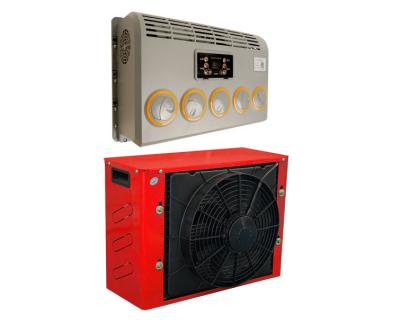 China Diverse ABS Widely Used 12v 1600W Mini Park Box Air Conditioner For Car Tractors for sale