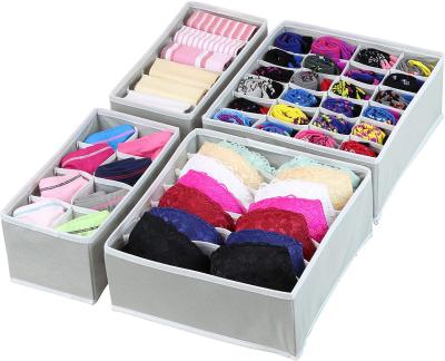 China 2021 Modes Viable Hot Selling Drawer Divider Single Household Items Closet Underwear Organizer for sale