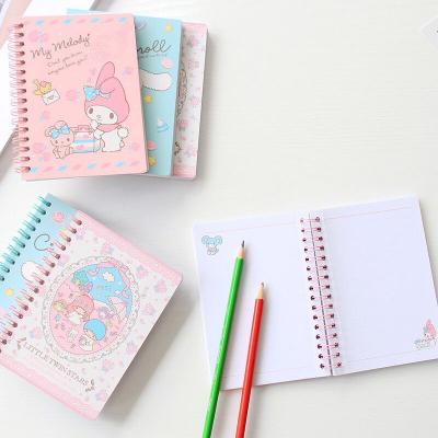 China Wholesale Cute Stationery Eco-Friendly Notepad Creative Classroom Diary Student Notebooks Rollover A5 Hardcover Hardcover Notebook for sale