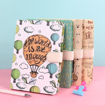 China 2022 Wholesale Hard Cover Notebook A5 Student Magnetic Notebook Thickening Soft Custom Printing Diary Notepad for sale