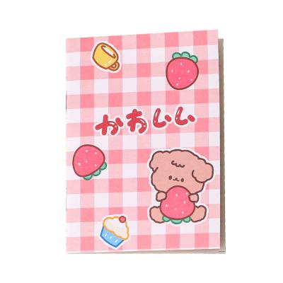 China Good quality super cute creative line work stationery paper hardcover book cartoon car notebook for sale